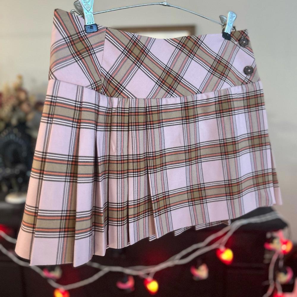 Plaid mini Skirt, aritzia, Sunday best